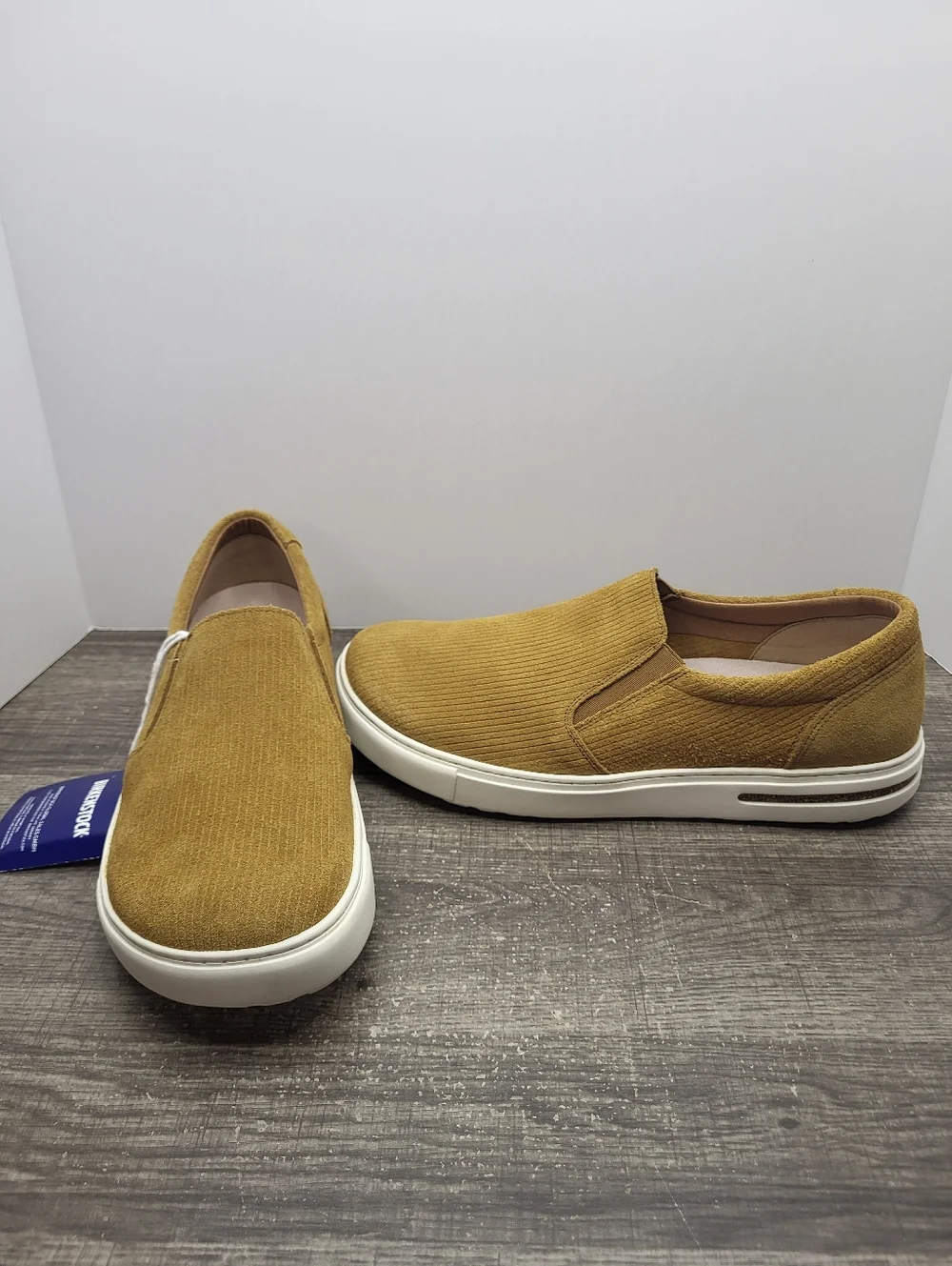 Birkenstock Oswego Mens Corduroy Size EU 43 US 10 Sneakers Shoes New